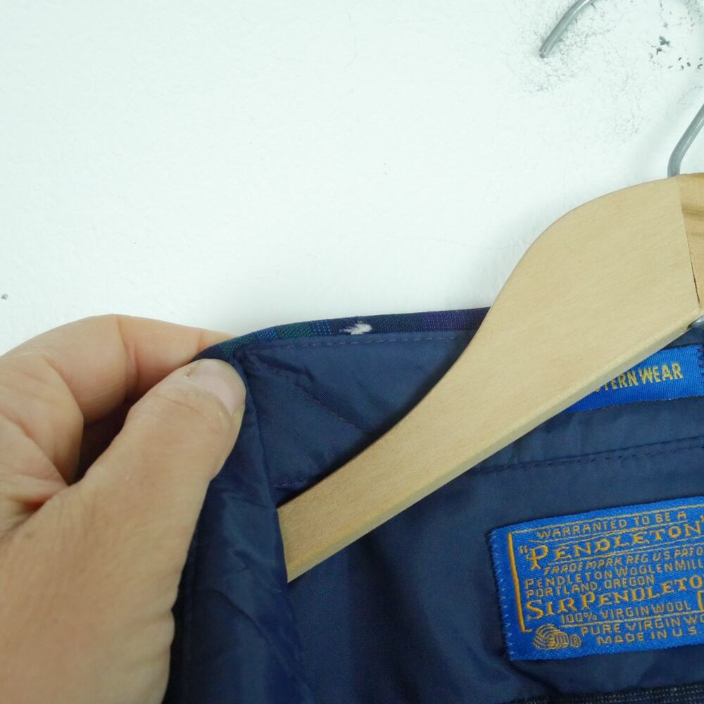 Vintage Pendleton Large Button Down Shirt 100% Wo… - image 3